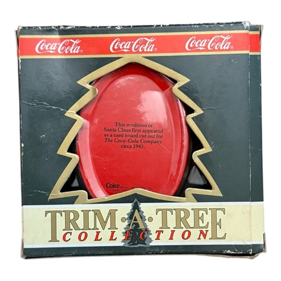 Vintage Coca Cola 1990 Trim-A-Tree Ornament‎ nib - Picture 2 of 4